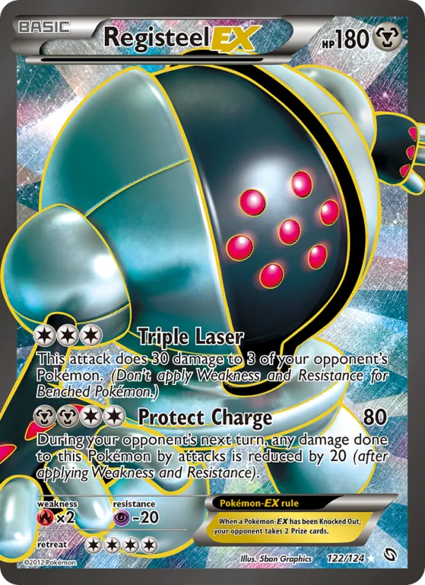 Registeel-EX 122 · Dragons Exalted