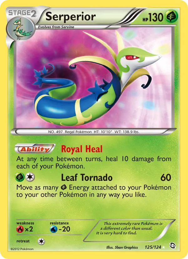 Serperior 125 · Dragons Exalted