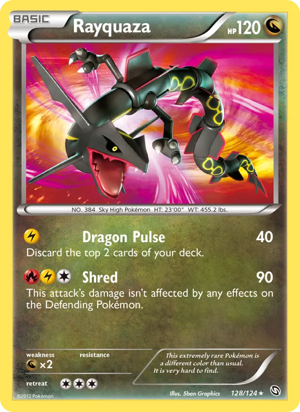 Rayquaza 128 · Dragons Exalted