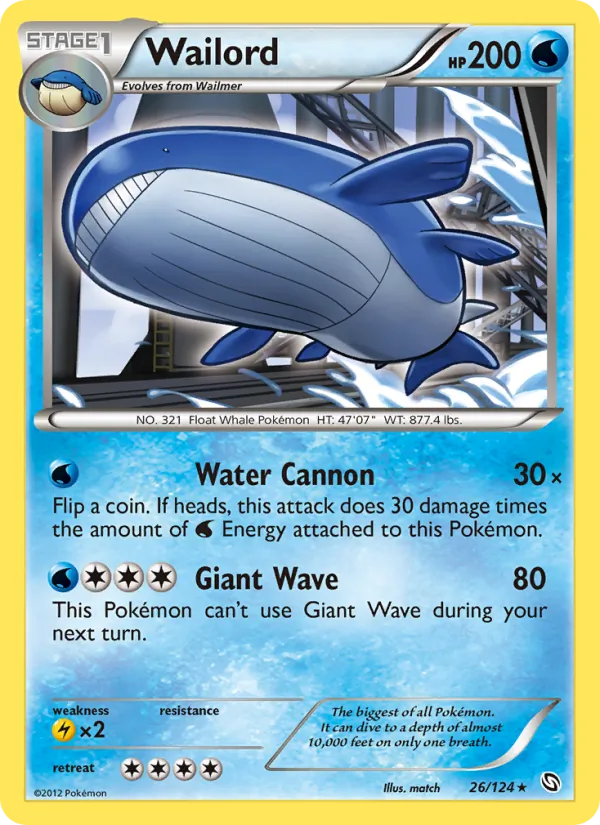 Wailord 26 · Dragons Exalted