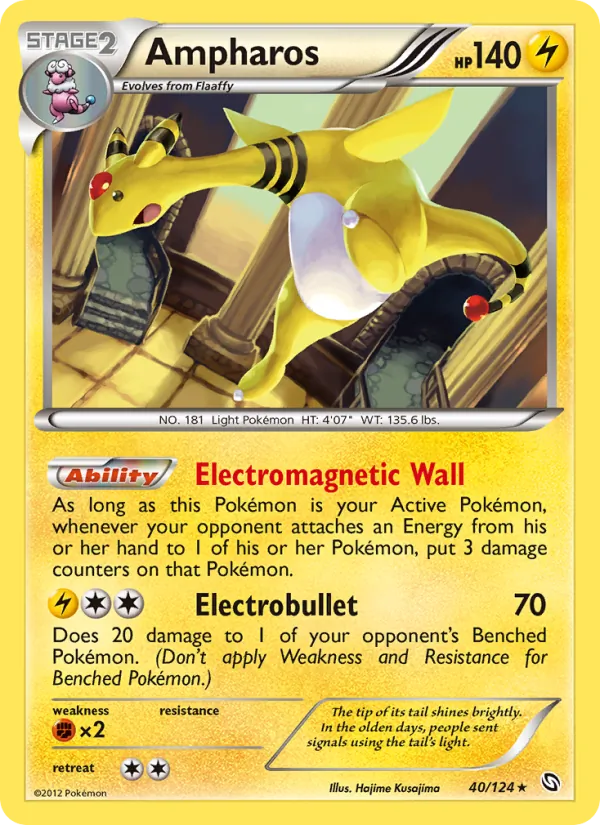 Ampharos 40 · Dragons Exalted