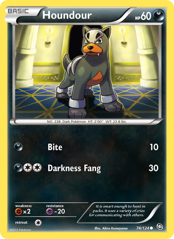 Houndour 74 · Dragons Exalted