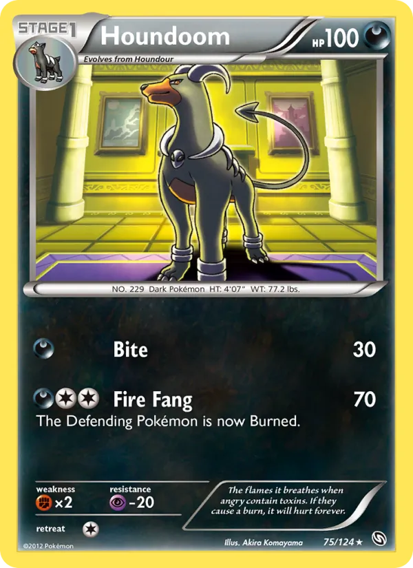 Houndoom 75 · Dragons Exalted