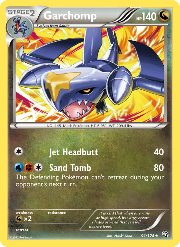 Garchomp 91 · Dragons Exalted