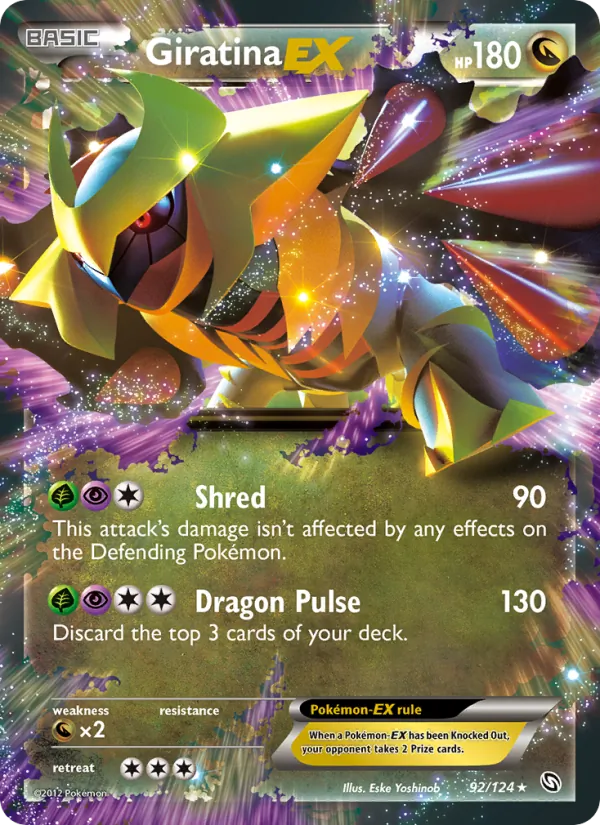 Giratina-EX 92 · Dragons Exalted