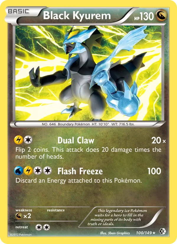 Black Kyurem 100 · Boundaries Crossed