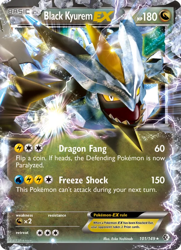 Black Kyurem-EX 101 · Boundaries Crossed