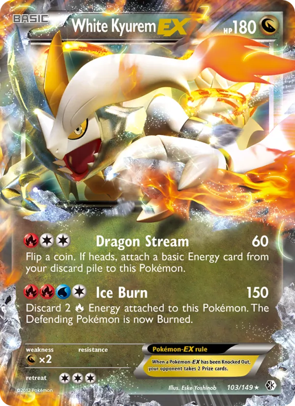 White Kyurem-EX 103 · Boundaries Crossed