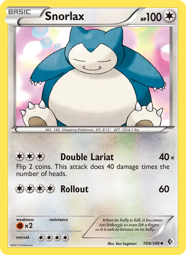 Snorlax 109 · Boundaries Crossed