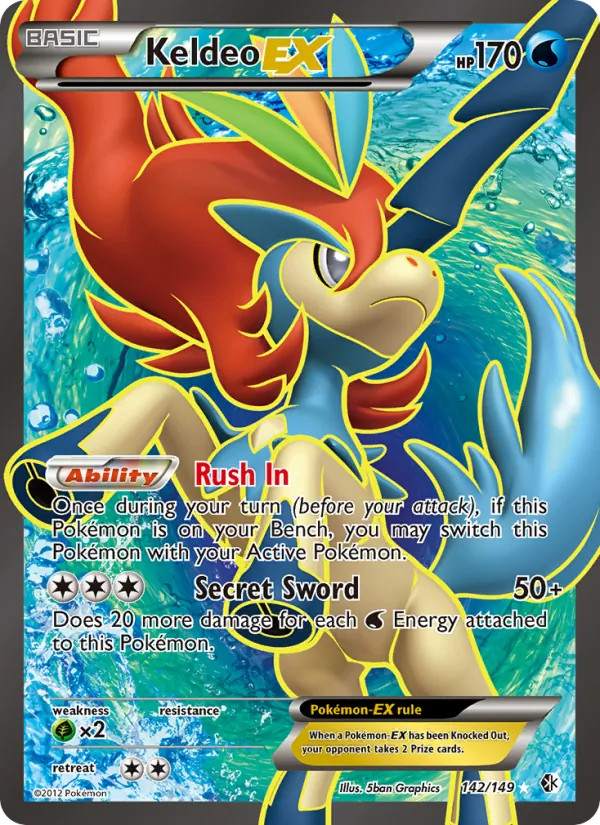 Keldeo-EX 142 · Boundaries Crossed