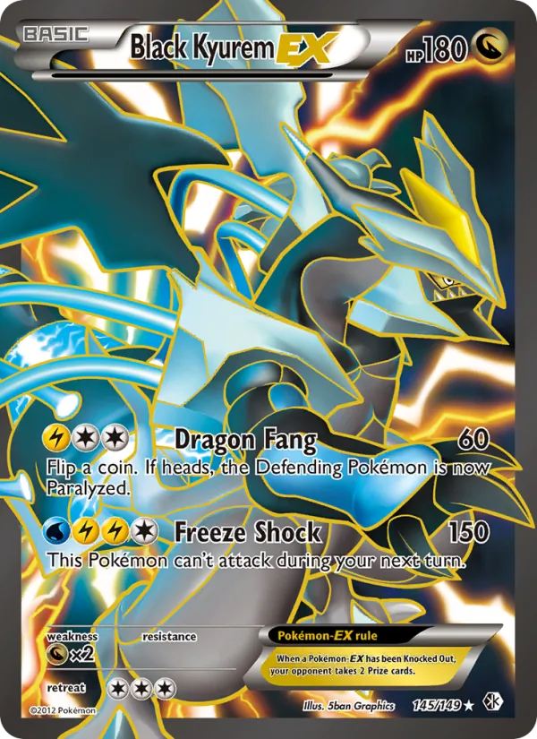 Black Kyurem-EX 145 · Boundaries Crossed