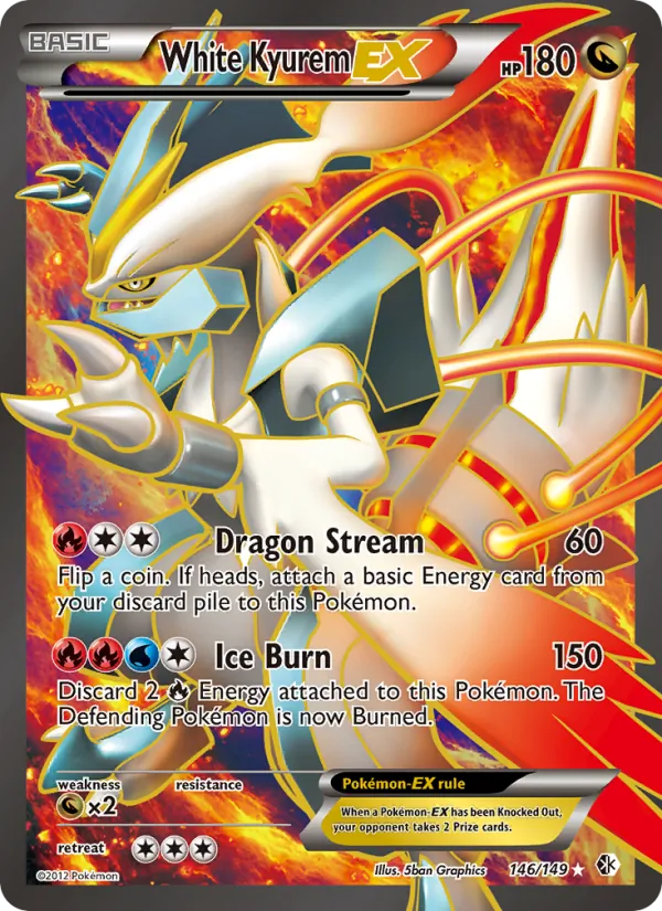 White Kyurem-EX 146 · Boundaries Crossed