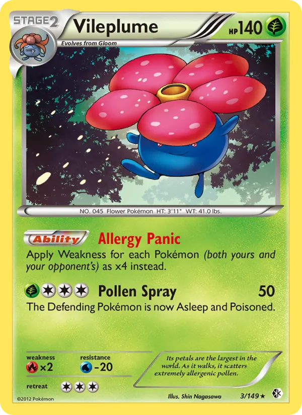 Vileplume 3 · Boundaries Crossed