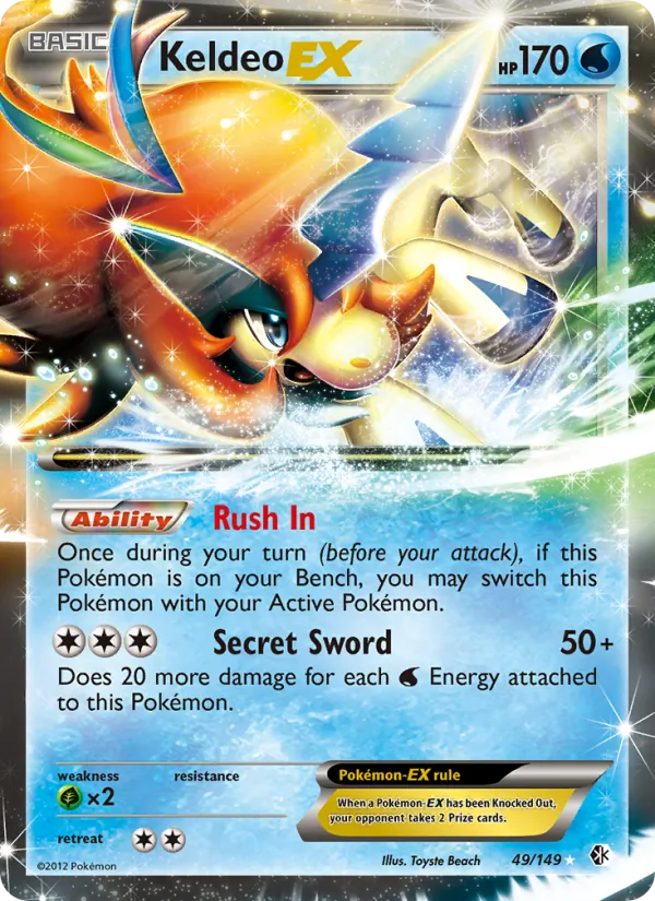 Keldeo-EX 49 · Boundaries Crossed