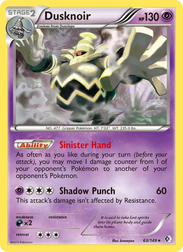 Dusknoir 63 · Boundaries Crossed