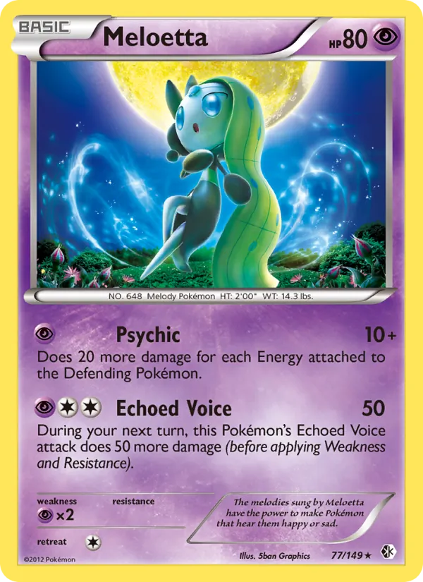 Meloetta 77 · Boundaries Crossed