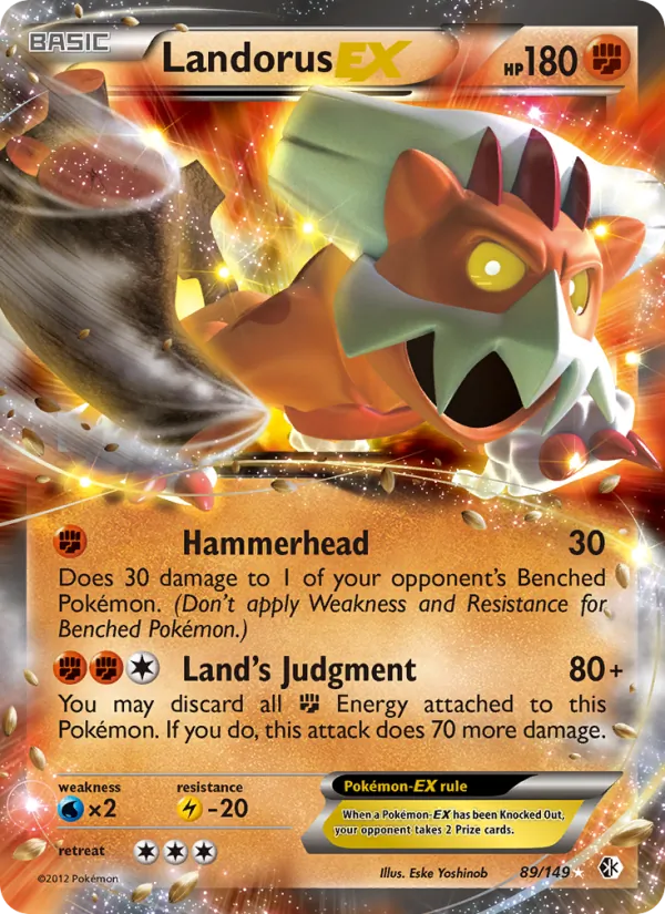 Landorus-EX 89 · Boundaries Crossed