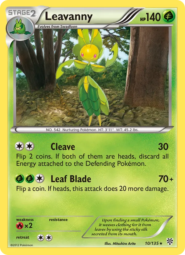 Leavanny 10 · Plasma Storm
