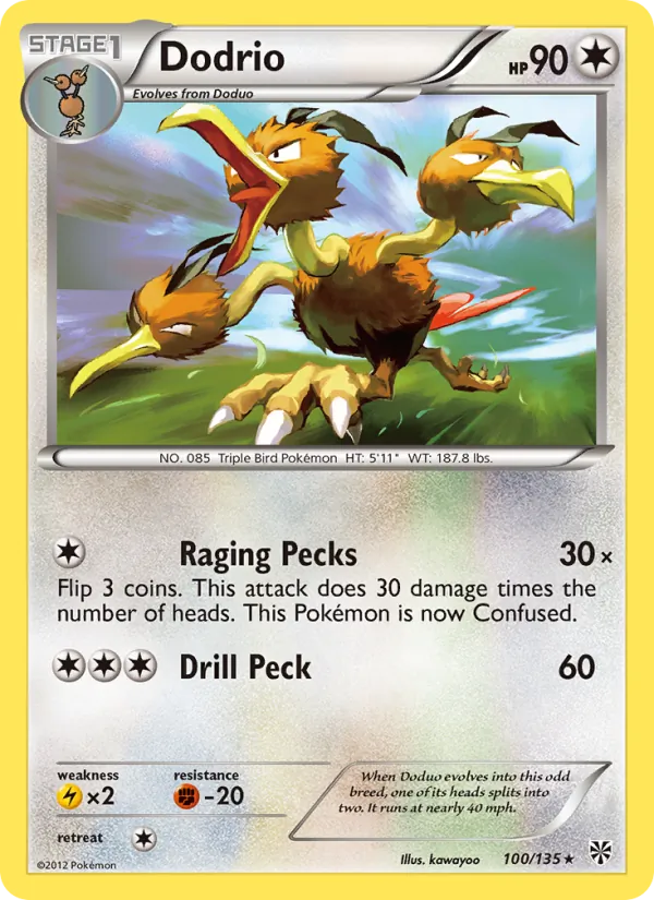 Dodrio 100 · Plasma Storm
