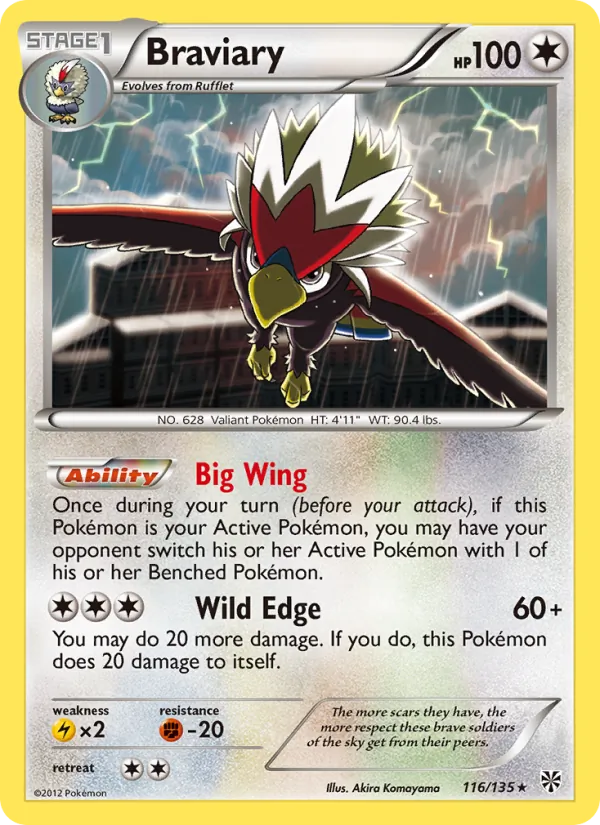 Braviary 116 · Plasma Storm