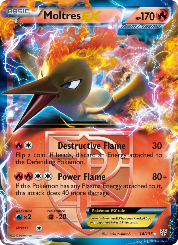Moltres-EX 14 · Plasma Storm