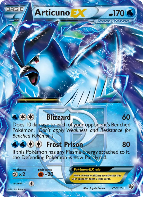 Articuno-EX 25 · Plasma Storm