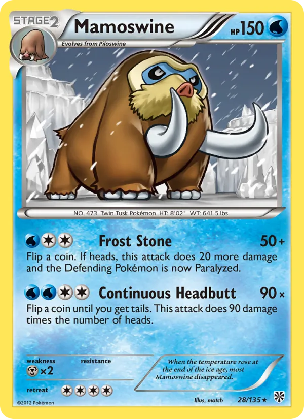 Mamoswine 28 · Plasma Storm
