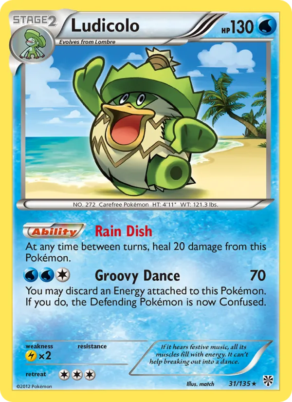 Ludicolo 31 · Plasma Storm