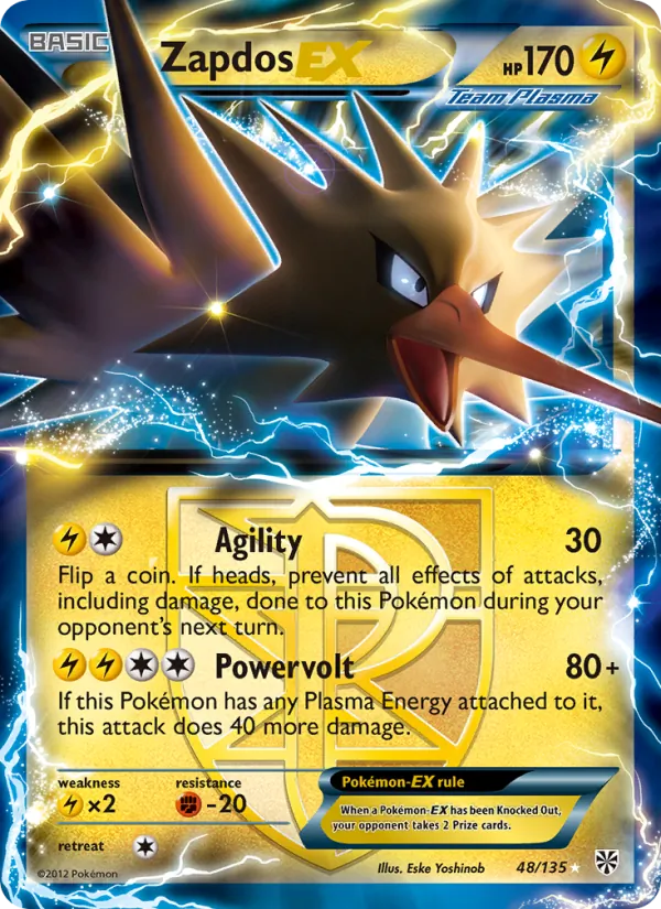 Zapdos-EX 48 · Plasma Storm