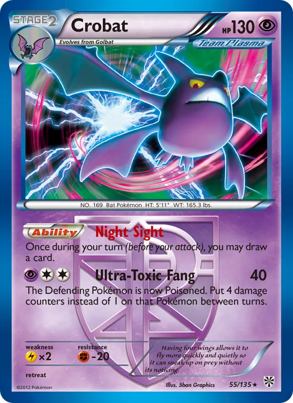 Crobat 55 · Plasma Storm