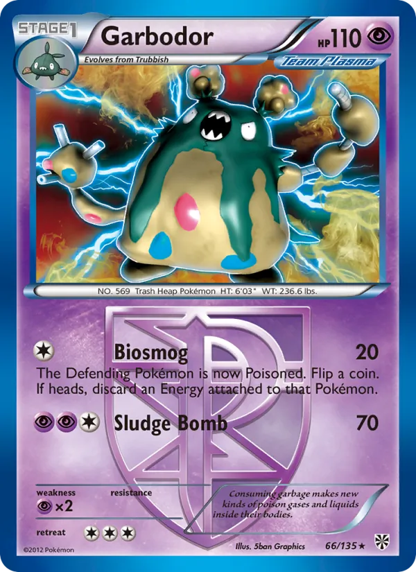 Garbodor 66 · Plasma Storm