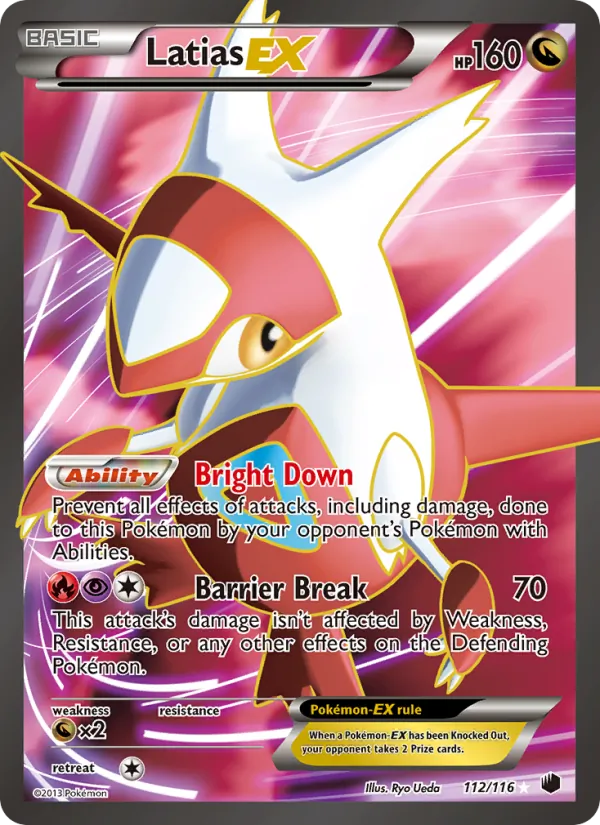 Latias-EX 112 · Plasma Freeze