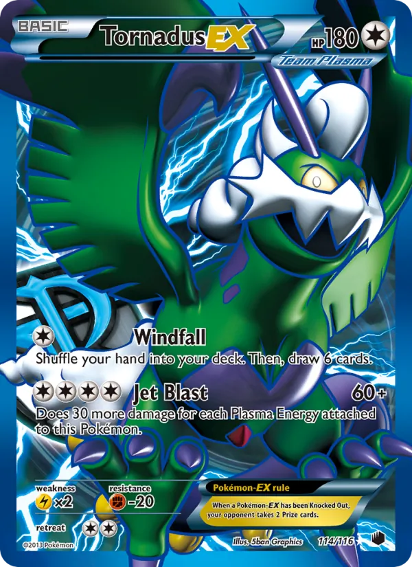 Tornadus-EX 114 · Plasma Freeze