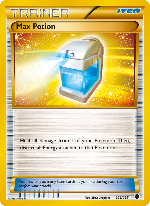 Max Potion 121 · Plasma Freeze