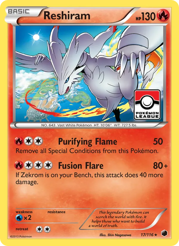 Reshiram 17 · Plasma Freeze