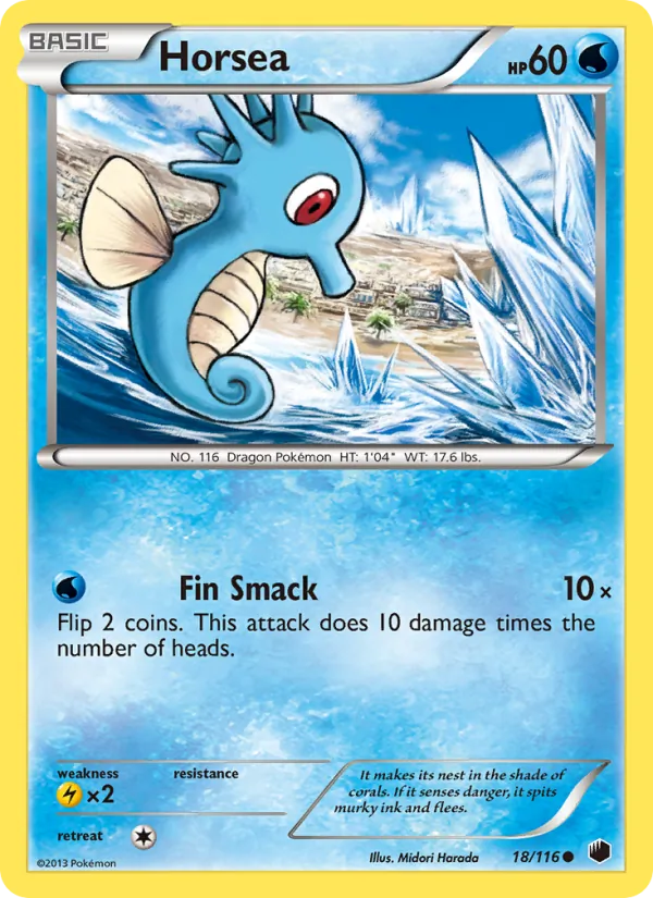 Horsea 18 · Plasma Freeze