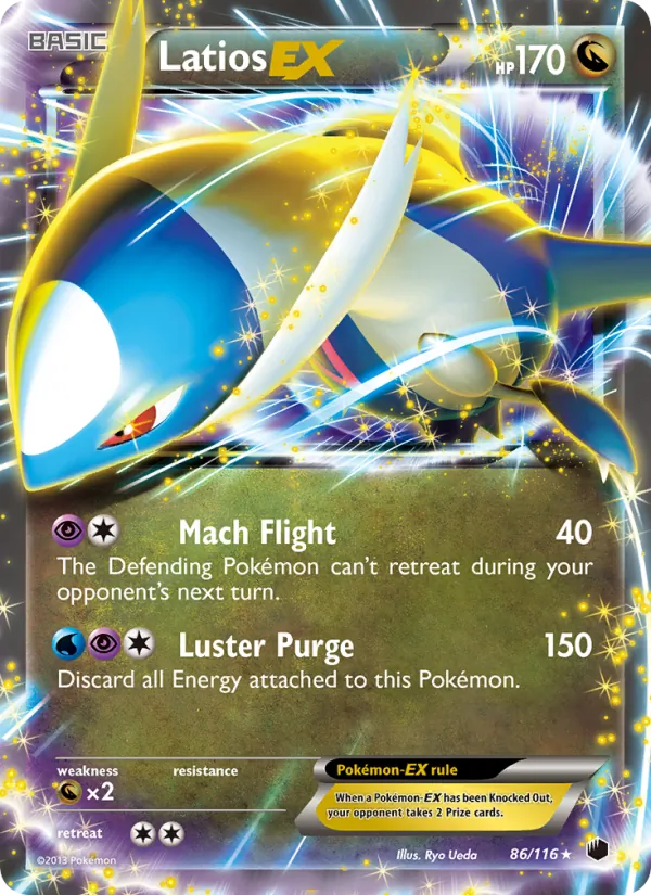 Latios-EX 86 · Plasma Freeze