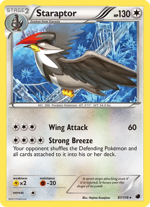 Staraptor 97 · Plasma Freeze