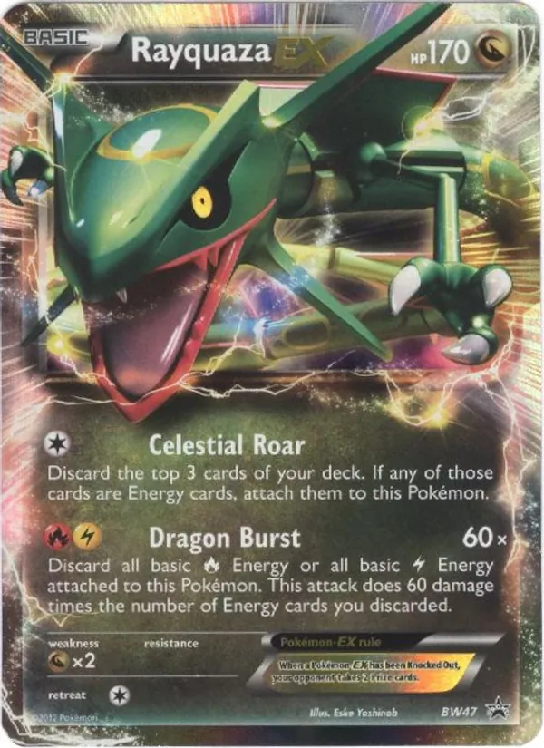 Rayquaza-EX BW47 · BW Black Star Promos