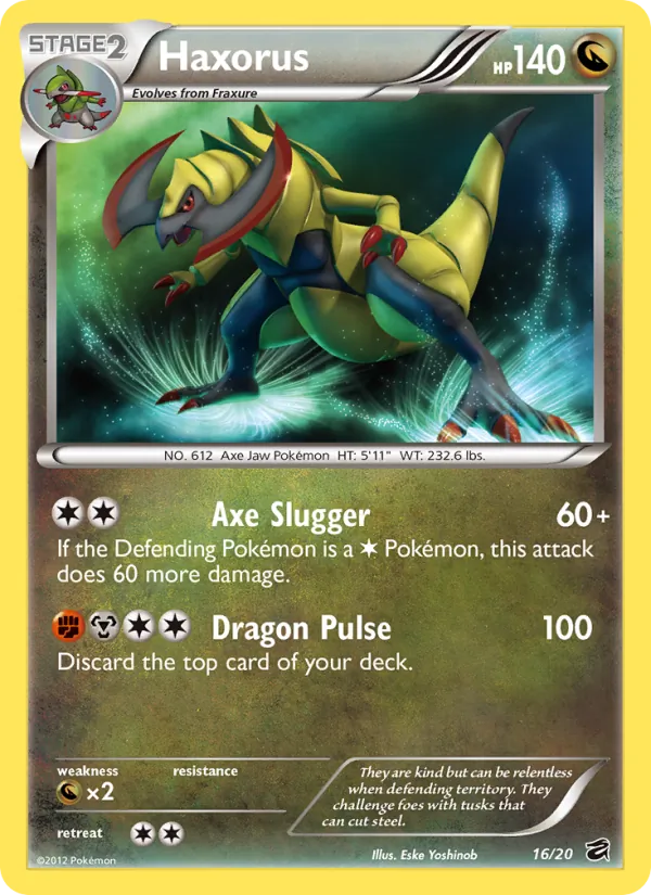 Haxorus 16 · Dragon Vault