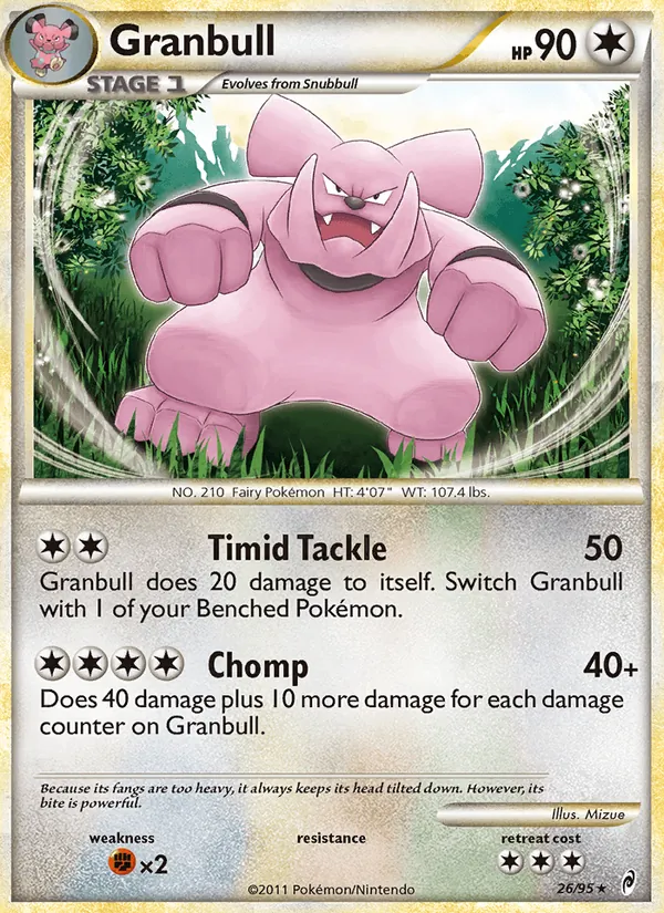 Granbull 26 · Call of Legends