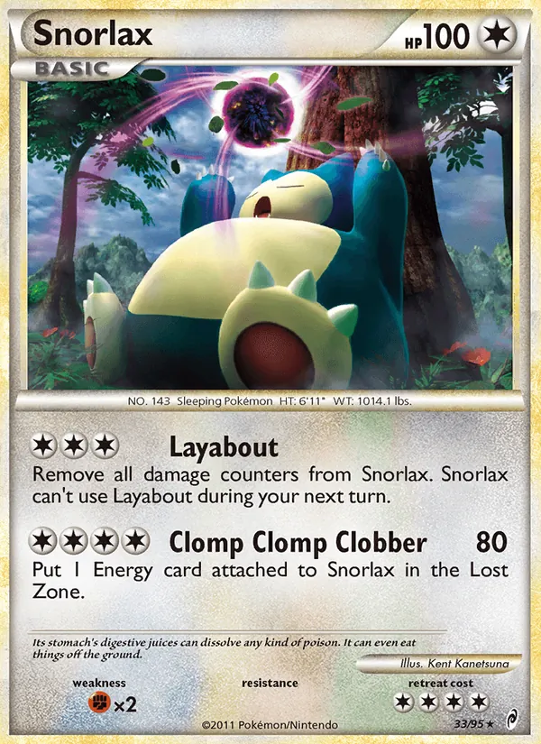 Snorlax 33 · Call of Legends