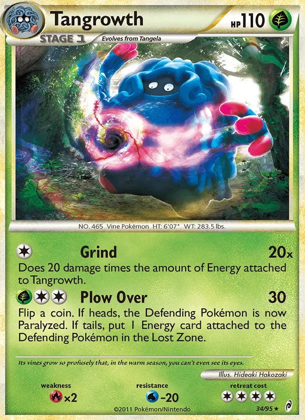 Tangrowth 34 · Call of Legends