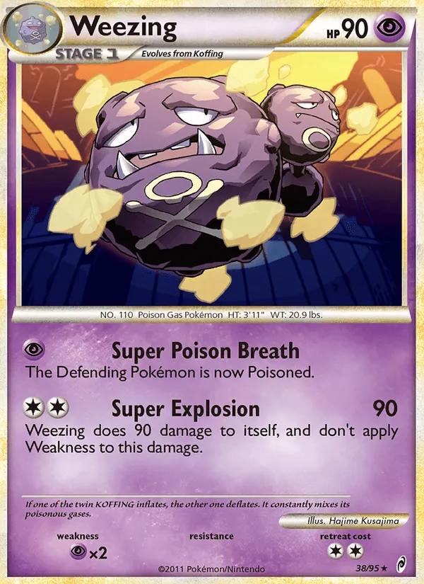 Weezing 38 · Call of Legends