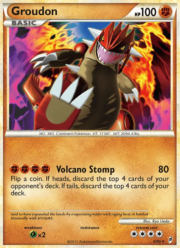 Groudon 6 · Call of Legends