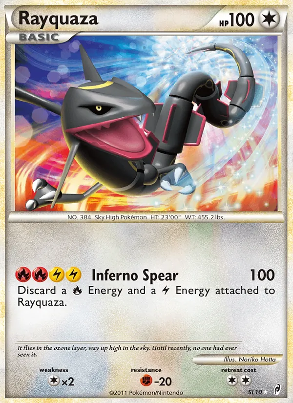 Rayquaza SL10 · Call of Legends