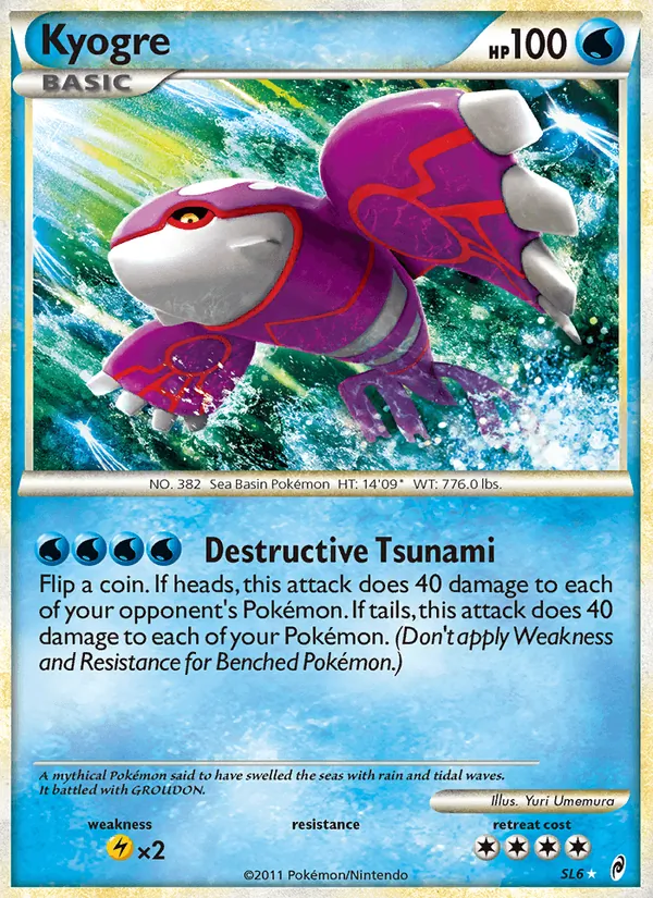 Kyogre SL6 · Call of Legends