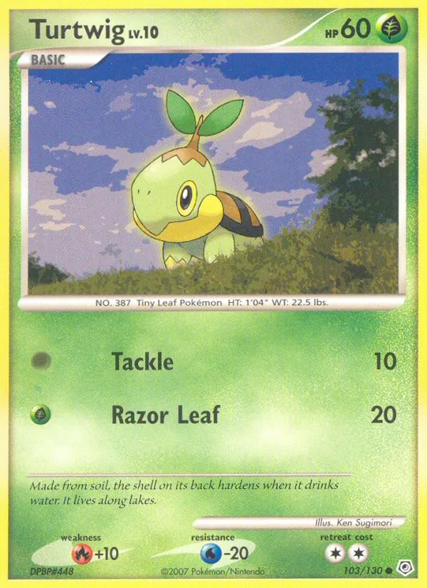 Turtwig 103 · Diamond & Pearl