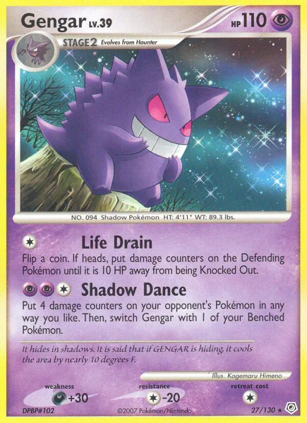 Gengar 27 · Diamond & Pearl
