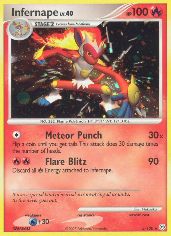 Infernape 5 · Diamond & Pearl